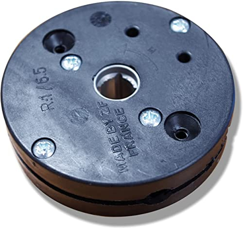 Treuil minivis C302 pour volet roulant fin de course entrée 6 pans 7 mm sortie carré de 10 mm