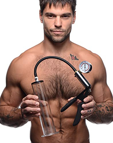 Size Matters Pump Kit with 2.25 Inch Cylinder |Fun Sex Toys for Men, Various Suction Levels for Enhancement