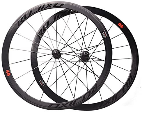 29'' Rennrad Laufradsatz 700c Carbon Nabe 40mm Felge V/C Bremse Schnellspanner Laufräder Für 7/8/9/10/11 Speed Kassette Leichter Laufradsatz F