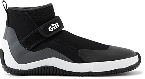 Gill 2023 Aquatech Wetsuit Shoes - Black/White - 964 12 UK