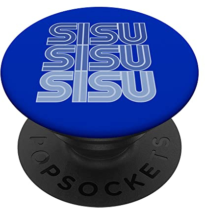 SISU Retro finnische Wurzeln Finnland PopSockets mit austauschbarem PopGrip