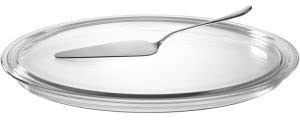 LEONARDO - Plat A Tarte Limit 32 CM + Pelle A Tarte en INOX