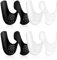 LOPHE Anti Falten Schuhe Schutz, 4 Paar Crease Protector, Verhindern Turnschuhe schuhspanner Sneaker Schuhe Knitterschutz für Herren und Damen, Crease Protector Schuh Knickschutz Schuhknicke(Herren-L)