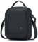 SPAHER Umhängetasche Herren Klein, Multi-Pocket Schultertasche Klein Wasserdicht Nylon Sling Crossbody Bag Schwarz Herrentasche Mit Oberem Griff für Arbeit, Reise, Alltagsleben