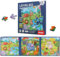 Magnetic Puzzle Kids Books-Fairy Tale, Dinosaur, Animals Themes Wooden Jigsaw Set for Ages 3 4 5 6,Travel Toy, Gift, Preschool Learning for Boys and Girls (animals)