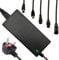 Gobesty Electric Scooter Charger, 42V 2A Hoverboard Charger, Fast Charging Power Adapter with 6 Connections, for Xiao-mi M365, Electric Bike, Hoverboard