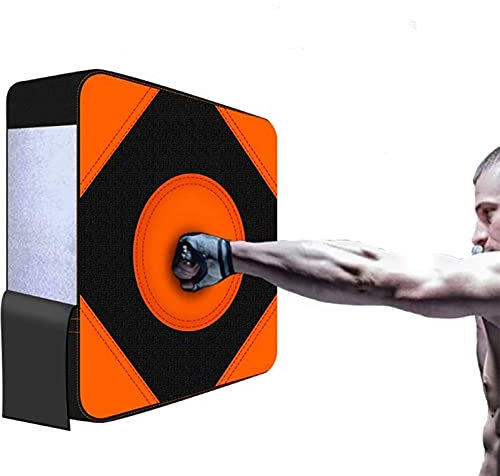 BYERZ 40 x 40 x 10 cm Schlagpolster Wandpolster I Kickpolster mit mehrschichtiger Polsterung I Schlagpolster Kick Shield Handpolster Trainerpolster Boxsack PU-Leder für Kickboxen Karate UFC MMA