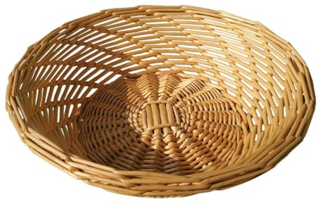 MAGICLULU Panier Tissé En Saule - Corbeille À Fruits Multifonctionnelle Pour Rangement De Cuisine Design Rustique ÉLéGant IdéAl Pour Le Et La DéCoration De La Maison