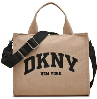 DKNY Damen Hadlee Mittelgroße Canvas Tragetasche