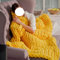 XLJLKJDS Handmade Giant Chunky Knit Throw Blanket Throw, Handmade Chunky Knit Blankets, Merino Wool Blend Arm Knit Throw Fashion Sofa Blanket Yoga Mat Rug Home Decor Gift