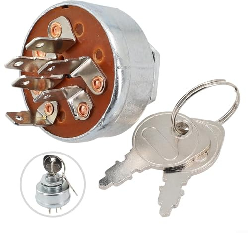 Cloudpower Zündstarter Schalter mit Schlüssel für Toro Groundsmaster 172 322 325 Traktor, Rasenmäher Zündstarter für 131095 430-334 27-2360 Rasentrimmer Zubehör