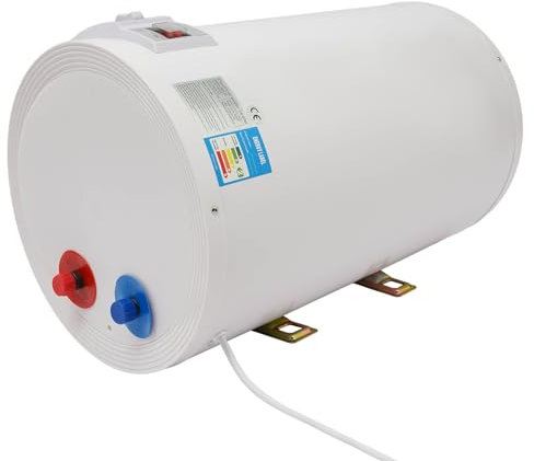 Serbatoio elettrico per acqua calda, serbatoio elettrico Smart Control da parete di ultima generazione, memoria antitropf, funzione termostatica 2000 W, 7,7 galloni