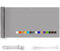 Brise-vue pour balcon - Résistant aux intempéries - Brise-vue pour clôture de jardin ou balcon - Gris clair - 95 x 60 cm - Protection contre les regards curieux - Brise-vue extérieur pour balcon ou
