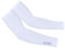 RUUN Cycling Arm Warmer Winter Thermal Roubaix Running Bicycle Anti-Slip Warmers. (White, L-XL)