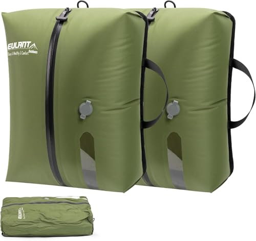 EULANT TPU Vakuumbeutel für Reisen, Wiederverwendbare Kompressionsbeutel für Koffer/Gepäck/Rucksack, Vakuumversiegelungsbeutel mit IP67 Luftdichtem Reißverschluss, Wasserdicht & Platzsparend