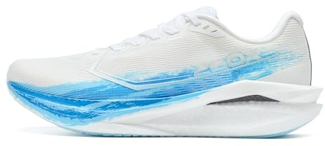 XTEP Scarpe da corsa da uomo 260X, aggiornate per maratona con 85% ammortizzazione, allenamento da corsa, piastra leggera in carbonio, scarpe da corsa da competizione, ammortizzate, traspiranti