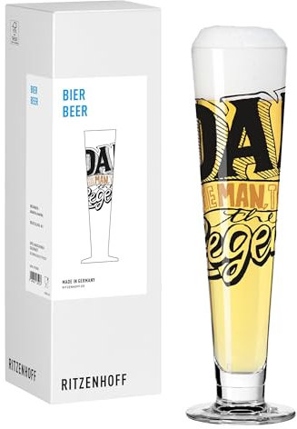RITZENHOFF 8172002 Pils-Glas 330 ml - Serie Sprüche - Bierglas mit Schriftzug Legende - modern, Made in Germany