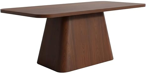 Oviala Esstisch, skandinavisch, rechteckig, 180 cm, Holzoptik, dunkel