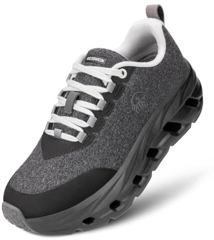 Giesswein Wool Dream Women - Merino Sneaker Damen mit ETPU-Luftkissensohle | Komfort wie auf Wolken, rutschfeste Gummisohle & atmungsaktives Merino-Obermaterial – leichter Schuh für Alltag & Freizeit