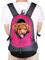 NHSUNRAY Pet Carrier Zaino per Piccolo Cane Gatto Puppy (8lbs Less) On-the-Go Viaggio Pet Anteriore Posteriore Borsa Soft Traspirante Mesh Pup Pack 42 * 38 * 20cm (Rossa)