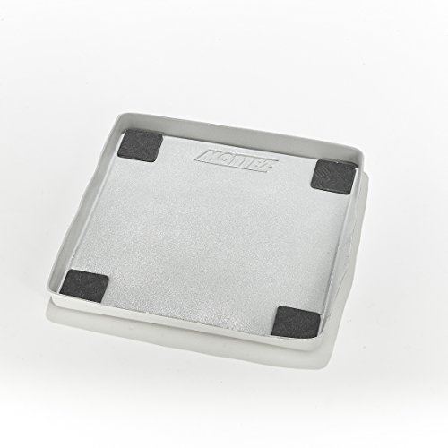 Mottez B512V Estera de retención de Agua y antivibración para Lavadora de Carga Frontal, Gris