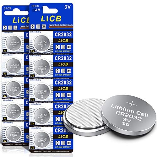 LiCB CR2032 3V Lithium Battery CR 2032 10PCS