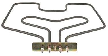 RECAMBIOS DREYMA Resistencia Solera/Grill Horno 83040745 Compatible con Teka Balay 1198W 220V Repuesto Horno Eléctrico Base Calor Reparación Cocina Electrodoméstico Repuesto Técnico