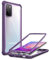 i-Blason Ares Series Rugged Clear Schutzhülle für 6,7 Zoll Samsung Galaxy S20+ Plus 5G (2020), Lila