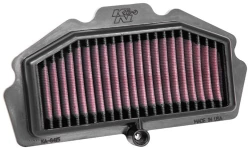 K&N Filtro Aria di ricambio compatibile con Kawasaki 650 EN VULCAN S 2015- / EX NINJA 2017- / KLE VERSYS 2015- (KA-6415)