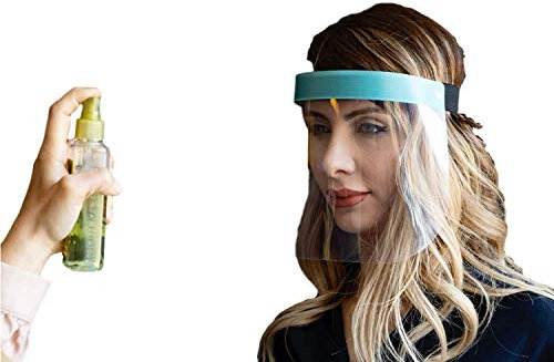 Gesichtsschutz-Schirm Augenschutz Spuckschutz Face-Shield Schutzschild Gesichtsschirm