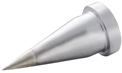 Weller Lötspitze Serie LT, LT 1/Ø 0,25 mm, rund, 100 Stück T0054440111 (Lötkartusche), geeignet für Lötkolben WXP 80/ WP 80/ WSP 80, für universelle Anwendungen, gute Performance (Pack à 100 Stück)