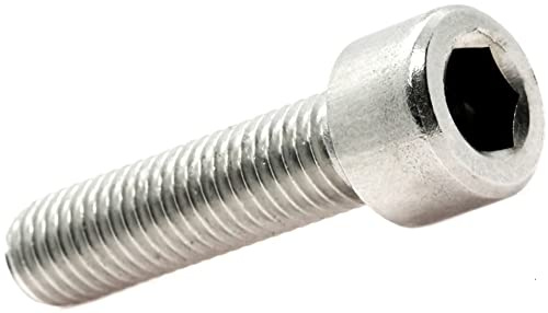 Tornillos de cabeza Allen M2 (2 mm x 6 mm) – Tornillos de acero inoxidable A2 (paquete de 20)