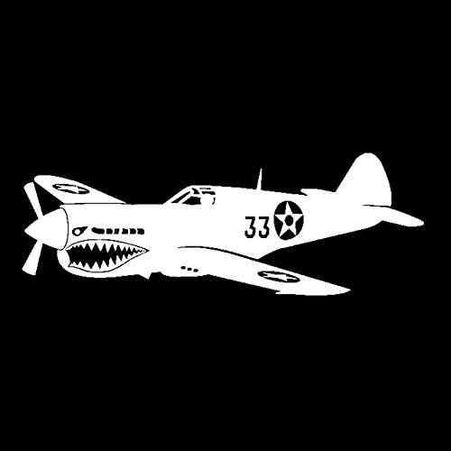 SUIFENG Autoaufkleber 18.6 cm X 6.6 cm Neuartiger Trend Show One's Teeth Control Single Driver Flugzeug Vinyl Auto Aufkleber Aufkleber Neues Muster