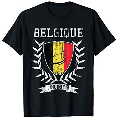 Belgien rugby-trikot 2021 Rugby T-Shirt