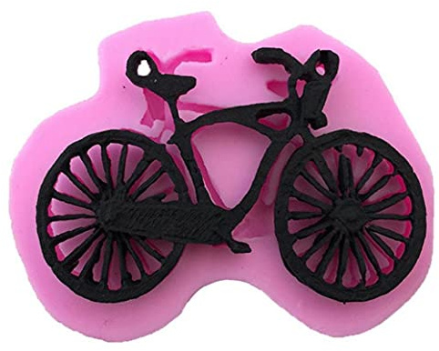 TOSSPER Fahrrad-silikon-Form-süßigkeit Schokolade-backen-Form-Fondant-soap Bakeware Kuchen-Deckel Werkzeug Verziert