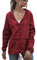 SotRong Veste imperméable légère et pliable pour femme - Coupe-vent - Fermeture éclair - Avec capuche - Séchage rapide - Imperméable, rouge vin, XL