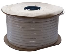 Ali's DIY 6mm² Twin and Earth 6193B Flat White Electric Cable LSZH (Low Smoke Zero Halogen) - 2 x 6mm² + 6mm² Earth - 35 metre Cut Length