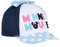 Minnie-Mouse Mädchen Baby Kappe Cap Mütze Hut Schirmmütze (50, Blau)