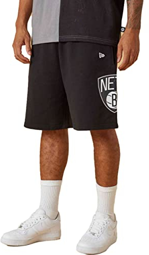 New Era - NBA Brooklyn Nets Washed Pack Team Logo Shorts Farbe Schwarz, Größe M