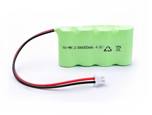 10pcs Ni-MH 2/3AA 300mAh 4.8v Rechargeable Battery for LED Light Rc Toy car Truck Insect Repeller
