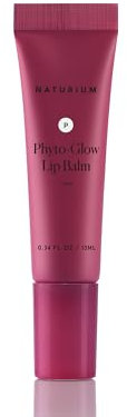Naturium Phyto-Glow Lip Balm | With Shea Butter & Squalane, Sheer Tinted Colour | 10 ml, Jam