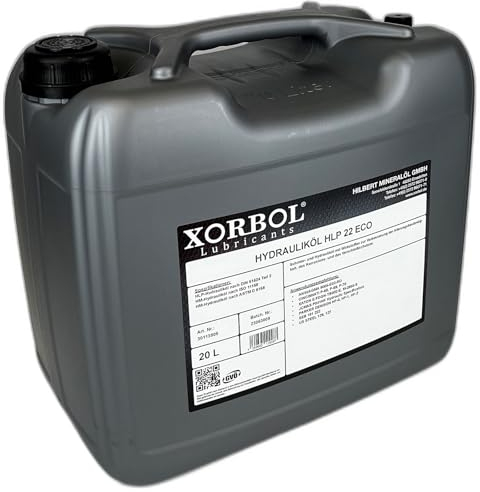 20L Xorbol Hydrauliköl HLP 22 | Hydraulikfluid nach DIN 51524-2 und DIN 51517 | 20 Liter Kanister