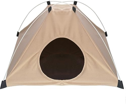 PIPONS Hundebett Katzenhöhlenbett Katzenzelt, Hunde-Schattenzelt, Für Den Innenbereich, Hundehütte, Hunde-Sonnenschutz, Hundebett Mit Sonnenschutz, Welpenhaus Haustier-Katzenhaus