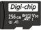 Digi-Chip 256GB Micro SD Memory Card for Samsung Galaxy a15, Samsung a25 mobile phones Class 10 UHS-1 MicroSD