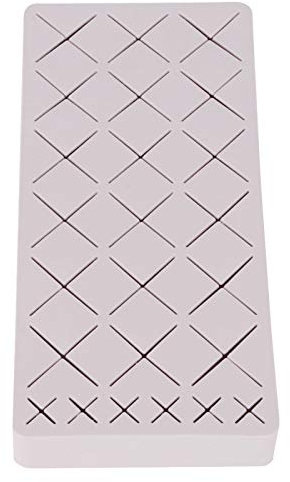 Practical 24 Slots Silicone Lipstick Organizer Makeup Cosmetics Holder for Dressing Table/Countertop, Non-Slip and Scratch-Resistant Holder (Pink)