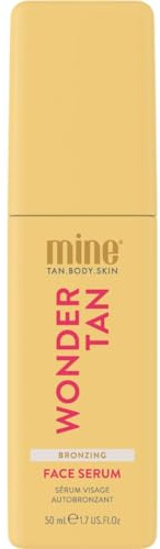 MineTan Transparentes Bräunungsserum - Wonder Tan | Bräune Selbstbräunungstropfen, Für Gesicht und Körper