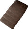 YZTTCD Wasserdichtes Pu-Leder Office Stuhlkissen Dining Stuhlkissen rutschfeste Ledersofamatte (4Er-Set),Braun,40 * 40Cm