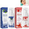 Gum 2PC Kinderschaum Zahnpasta,Kinder Schaumzahnpasta,Foam Kids Toothpaste,Niedriges Fluorid Kinderzahnpasta,Kinder Mousse Zahnpasta,Wirksame Reinigung Der Kinderzähne(Erdbeere + Heidelbeere)