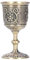 Coppa da Vino in Bronzo Calice Vintage Calice Reale Europeo Forniture per Bevande da Whisky Decorazioni da per Bar da Cucina (Grande)