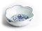 SaryEdge Pot de Fleur en céramique Non poreux Pots de bonsaï Pot de Fleur Décor de Fleur de Lotus Bol de Plantation en céramique Pot de Plantation Pots de Fleurs à Ventouse Pots d(Blanc-16 * 5cm